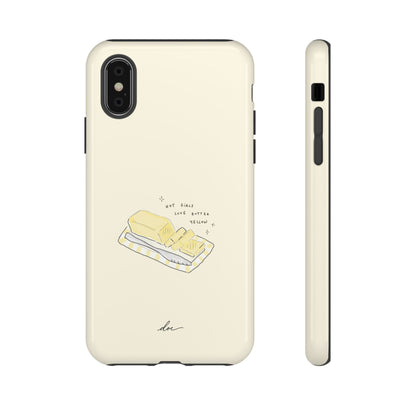 Butter Yellow iPhone Case