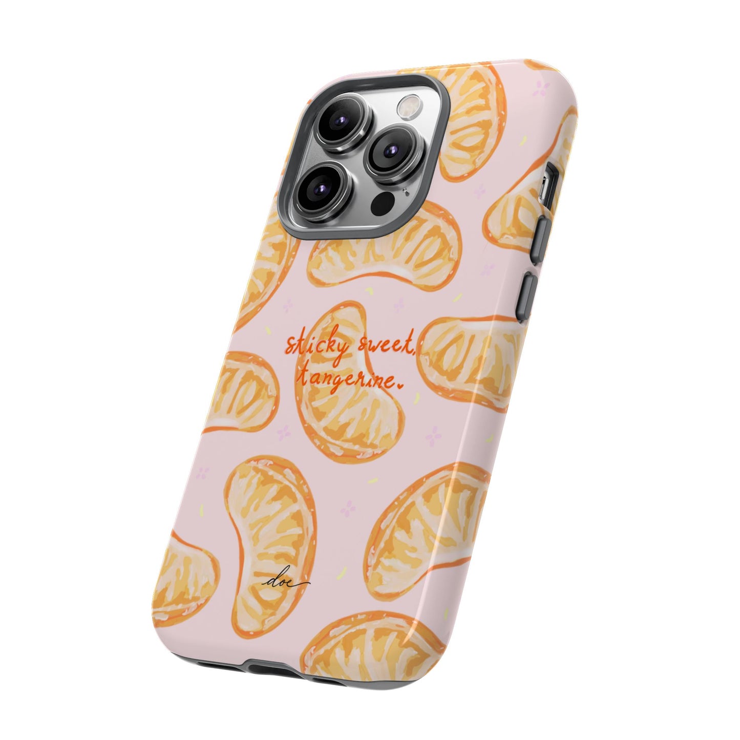 Tangerine iPhone Case