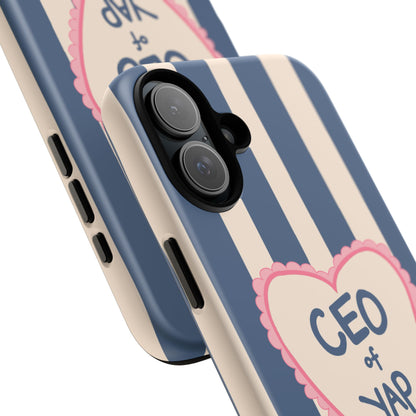 CEO Of Yap iPhone Case