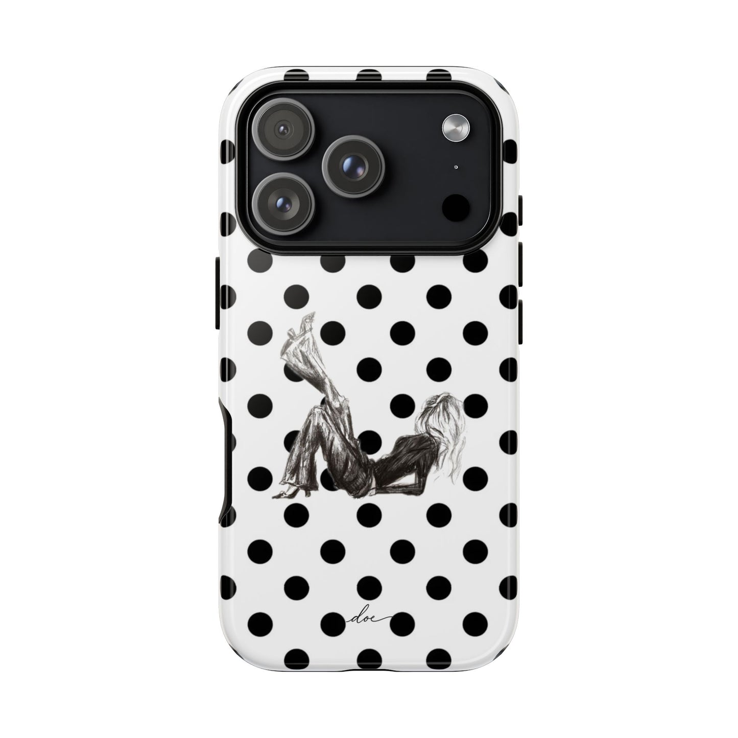 Polka Vouge Club iPhone Case