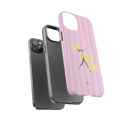 Hot Girls Run iPhone Case