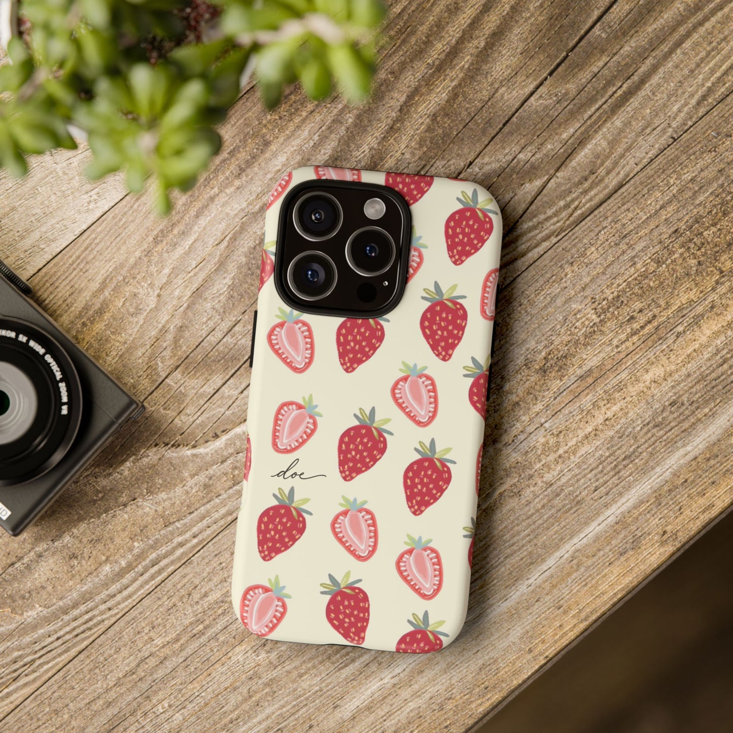 Strawberry Fields iPhone Case