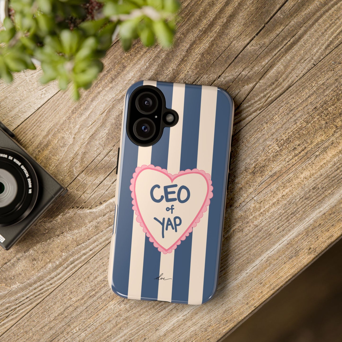 CEO Of Yap iPhone Case
