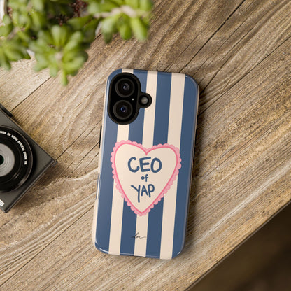 CEO Of Yap iPhone Case