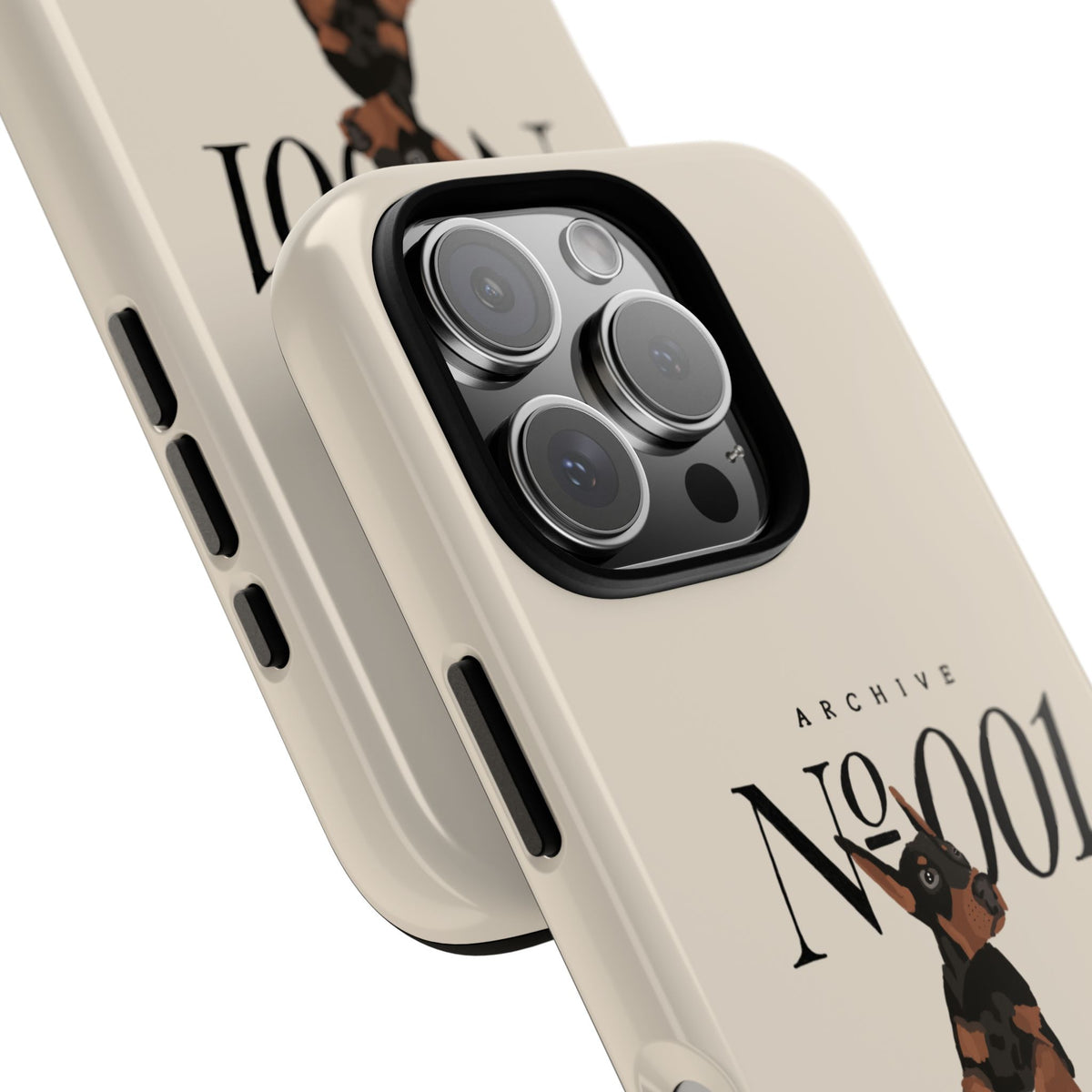 Doberman 001 iPhone Case