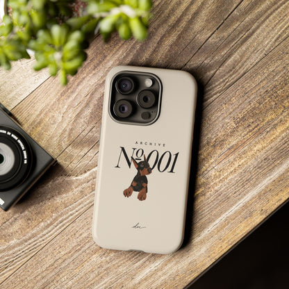 Doberman 001 iPhone Case