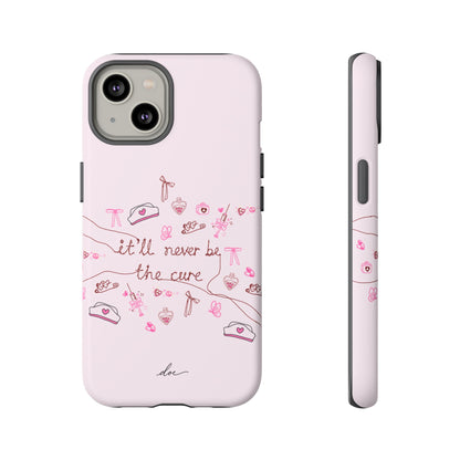 Never The Cure iPhone Case