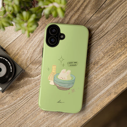 I Need Matcha! iPhone Case