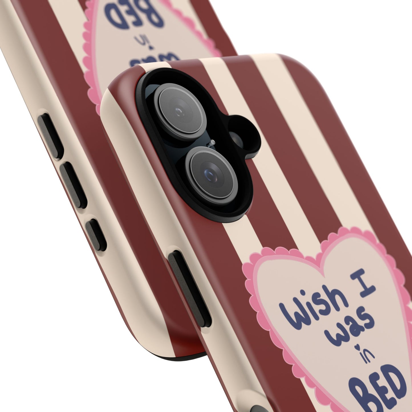 Wish I Was In Bed iPhone Case