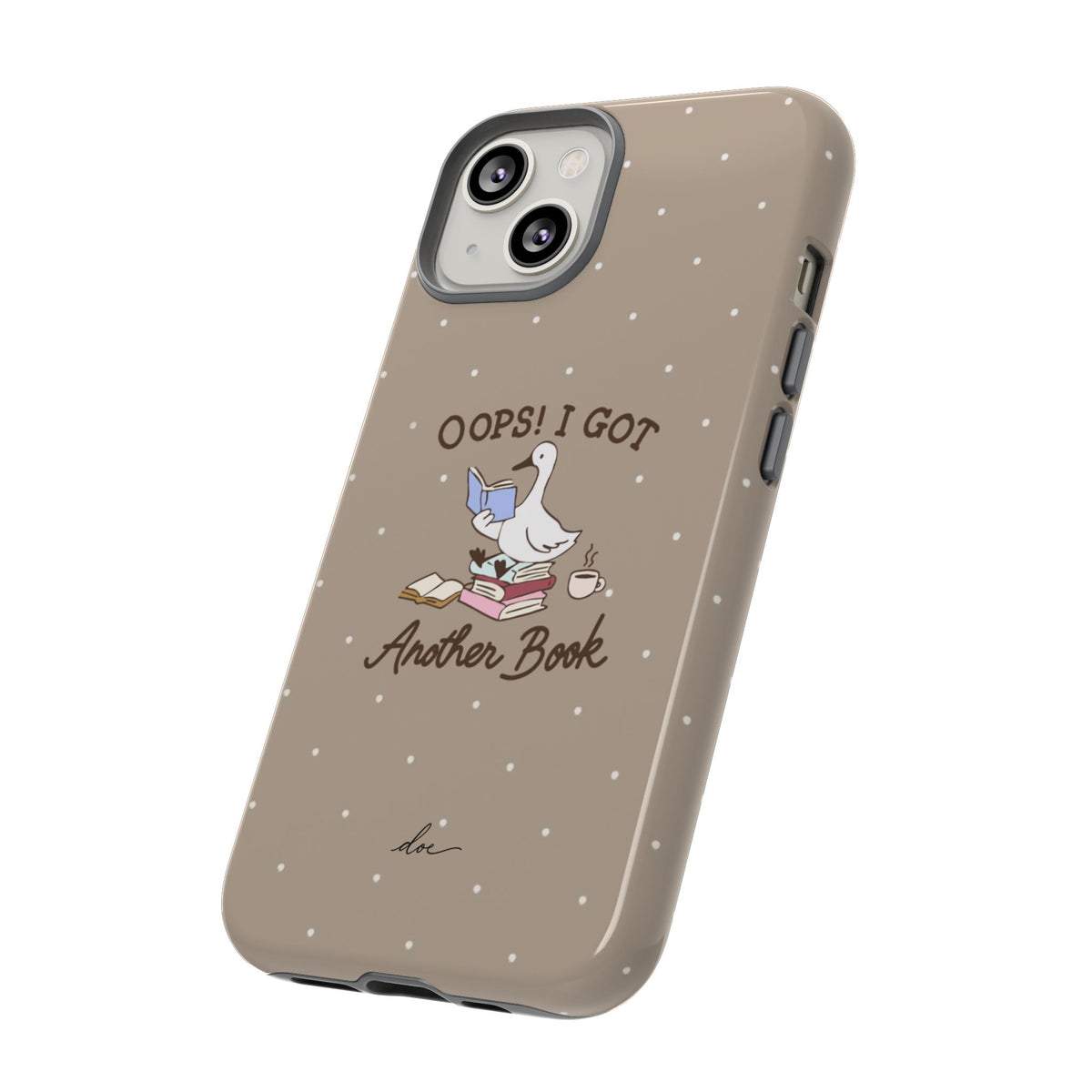 Oops Another Book! iPhone Case