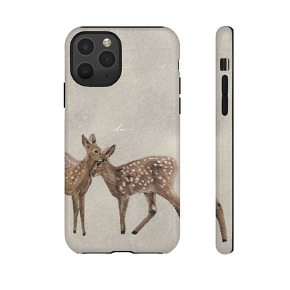 Deer Duo iPhone Case