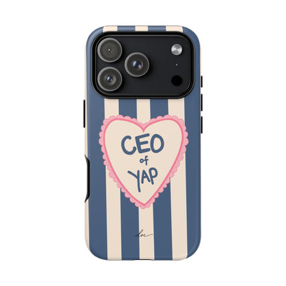 CEO Of Yap iPhone Case