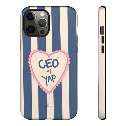 CEO Of Yap iPhone Case