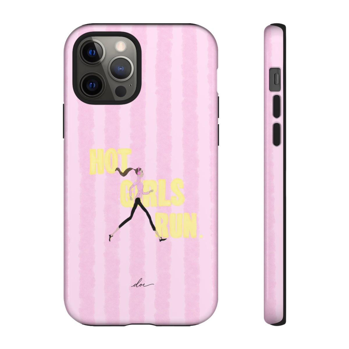 Hot Girls Run iPhone Case