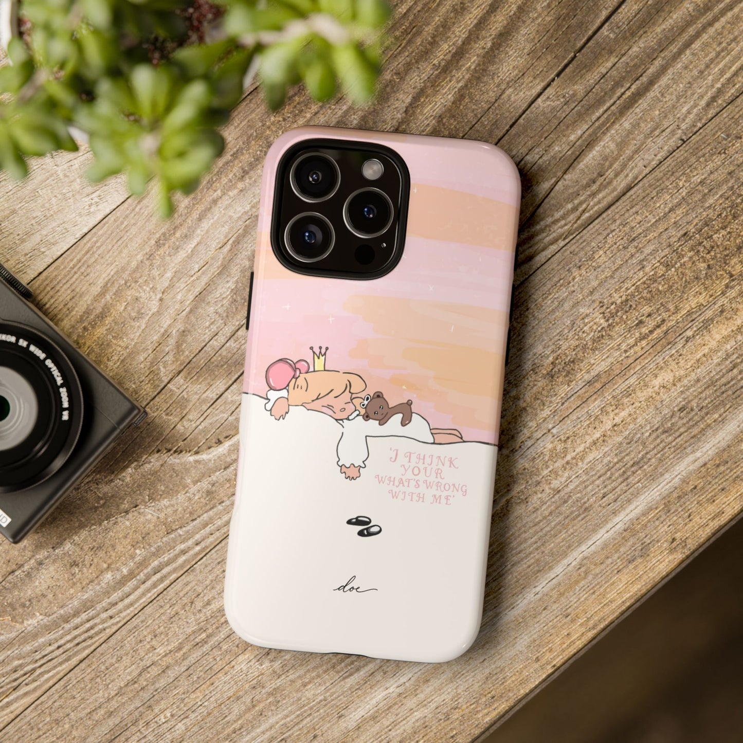 Wrong With Princess iPhone Case