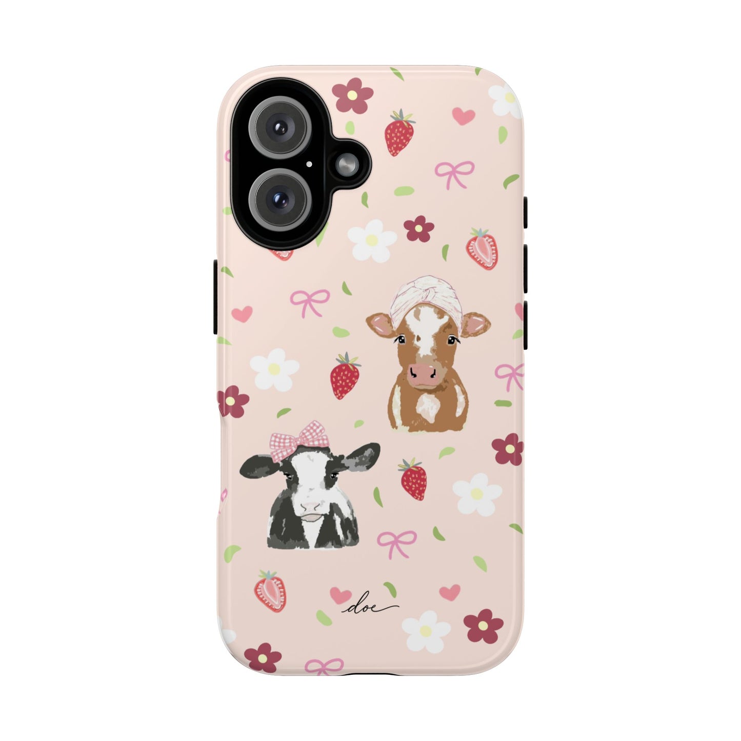 Cowy Chaos iPhone Case