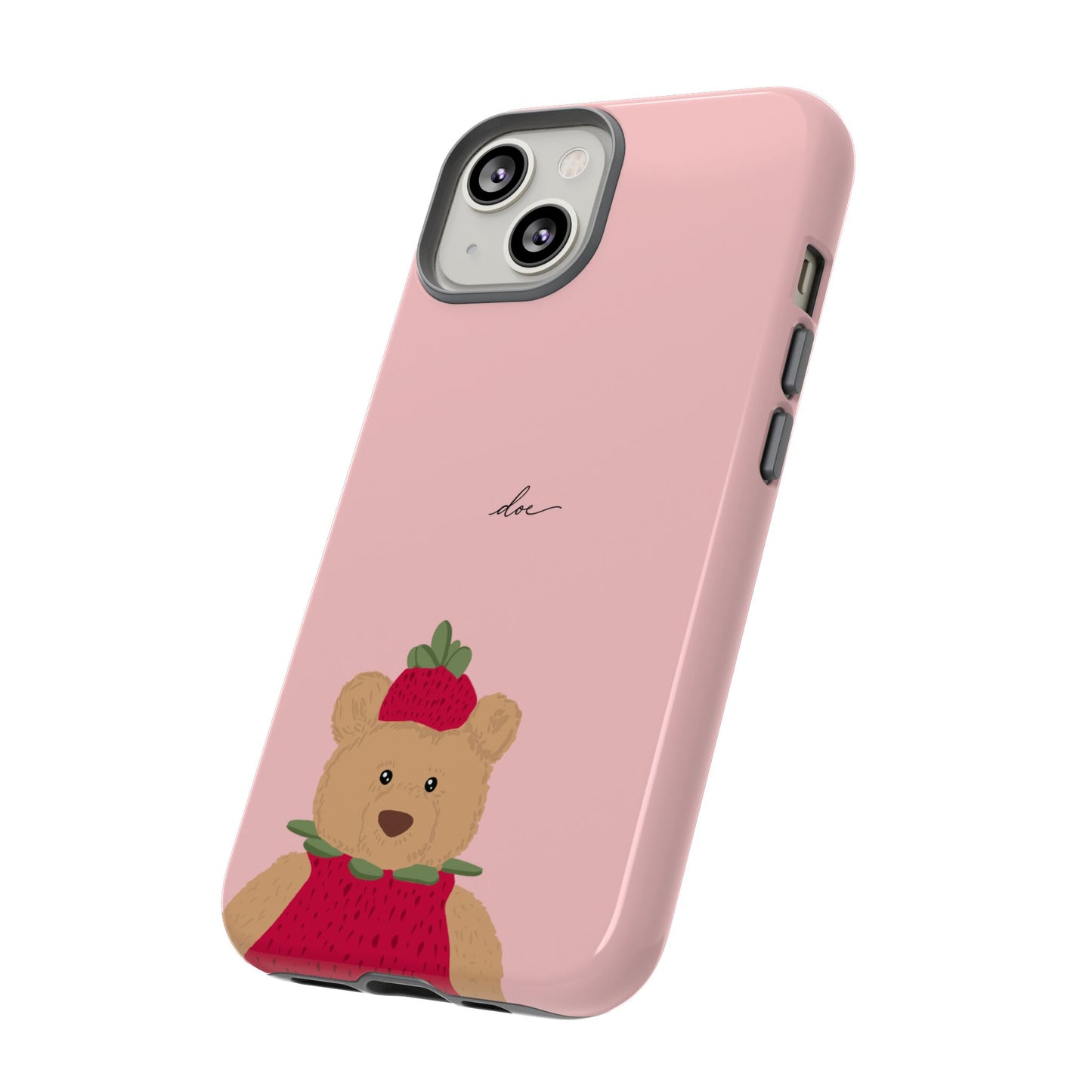 Strawberry Bear iPhone Case