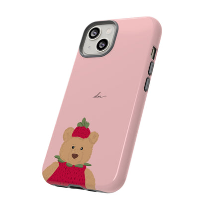 Strawberry Bear iPhone Case