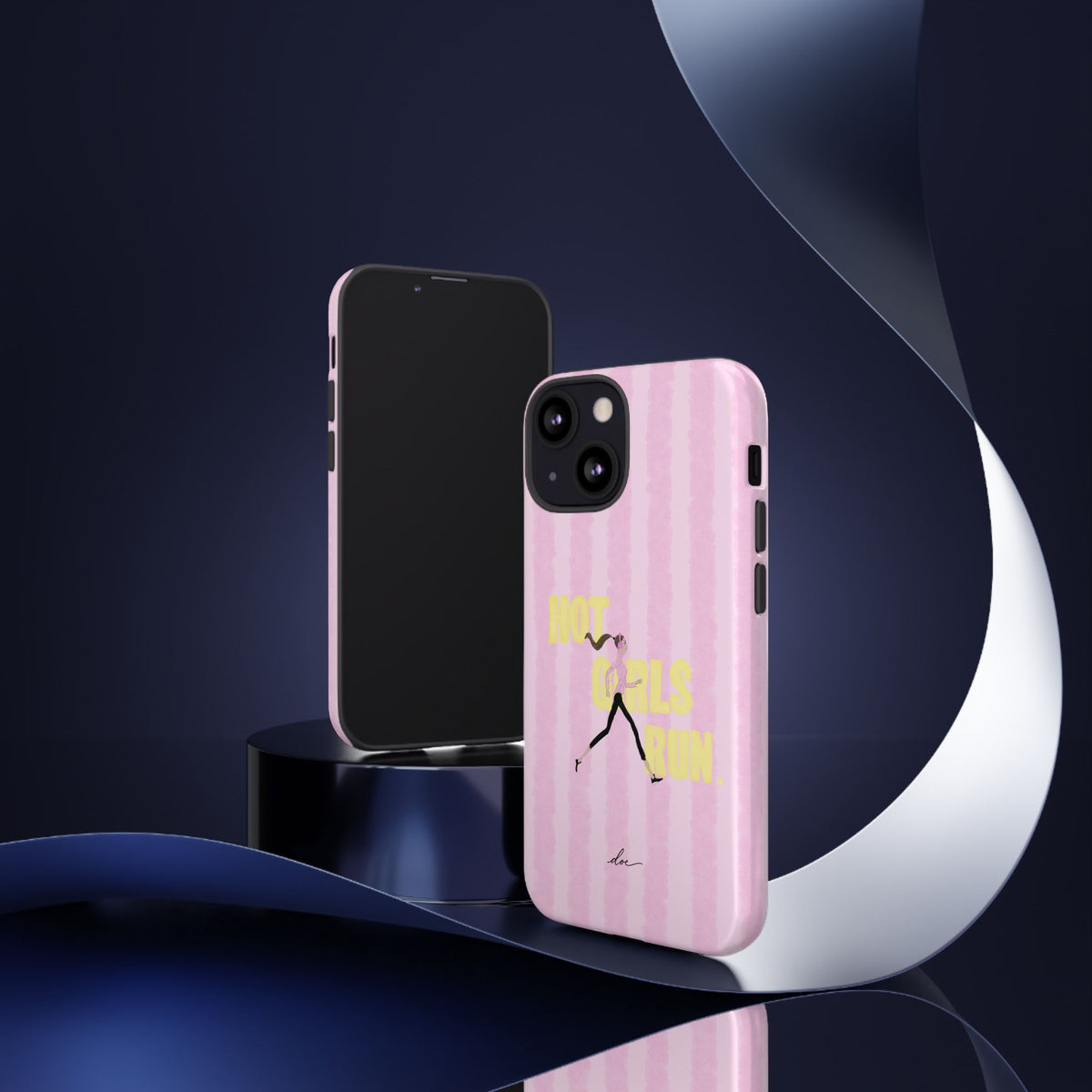 Hot Girls Run iPhone Case