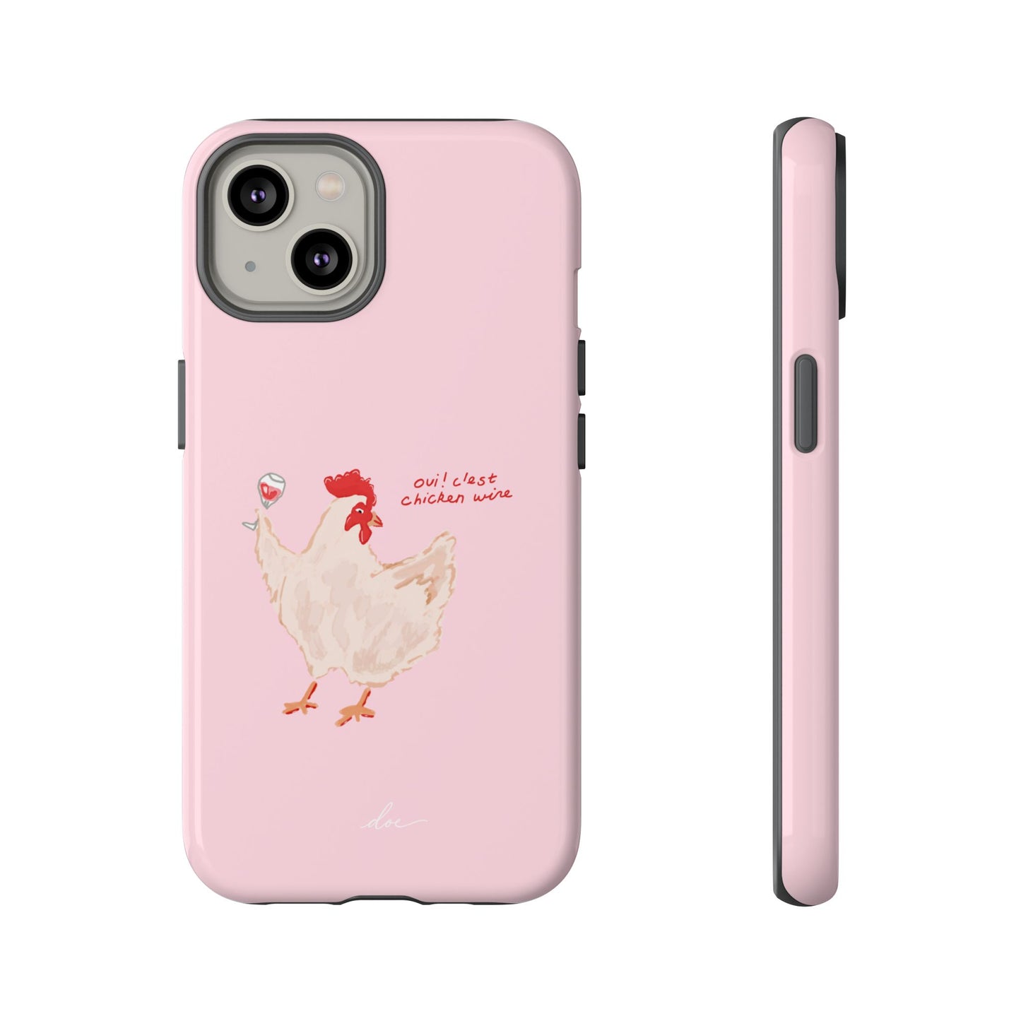 Chicken Wine iPhone Case