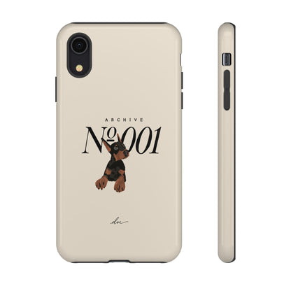 Doberman 001 iPhone Case