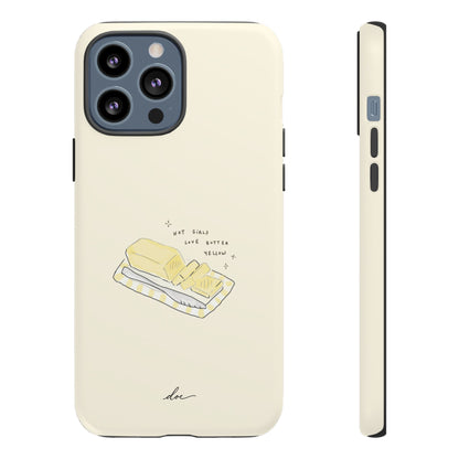 Butter Yellow iPhone Case