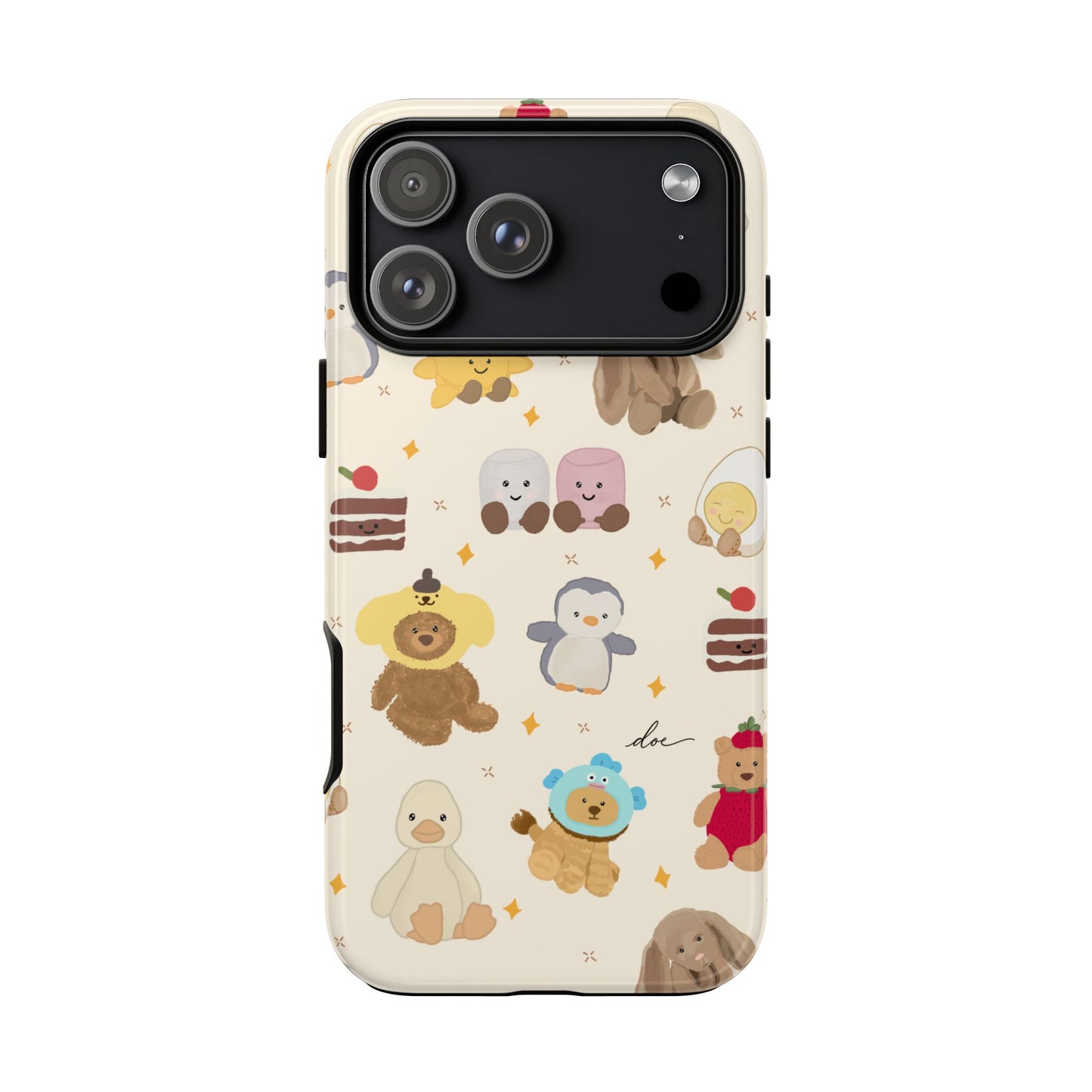 Teddy Chaos iPhone Case
