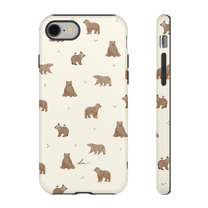 Brown Bears iPhone Case