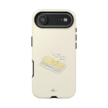 Butter Yellow iPhone Case