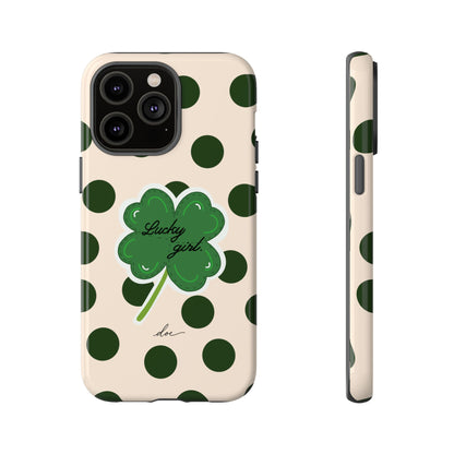 Lucky Girl iPhone Case