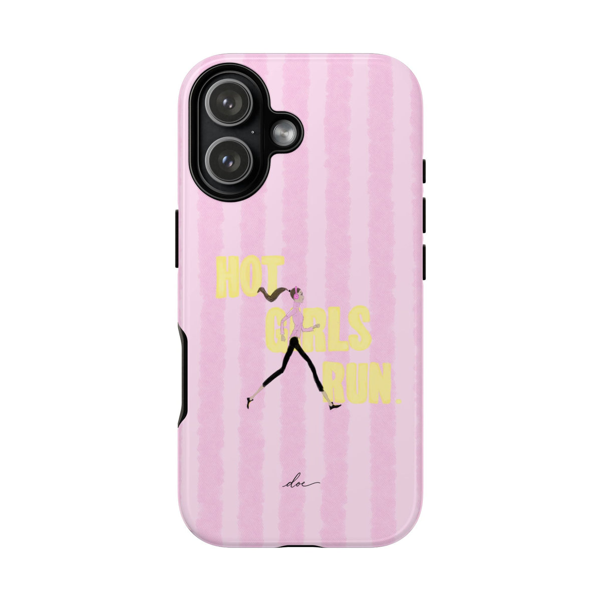 Hot Girls Run iPhone Case