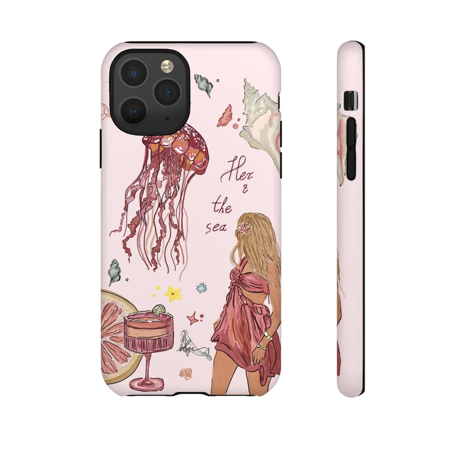 Her & The Sea iPhone Case