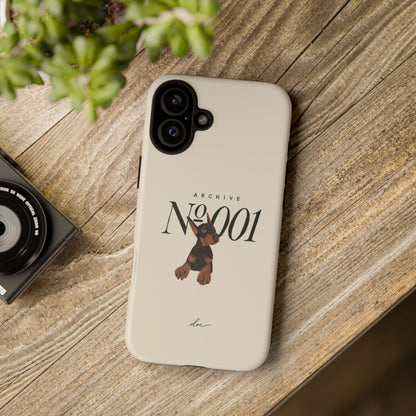 Doberman 001 iPhone Case