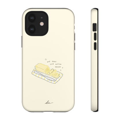 Butter Yellow iPhone Case