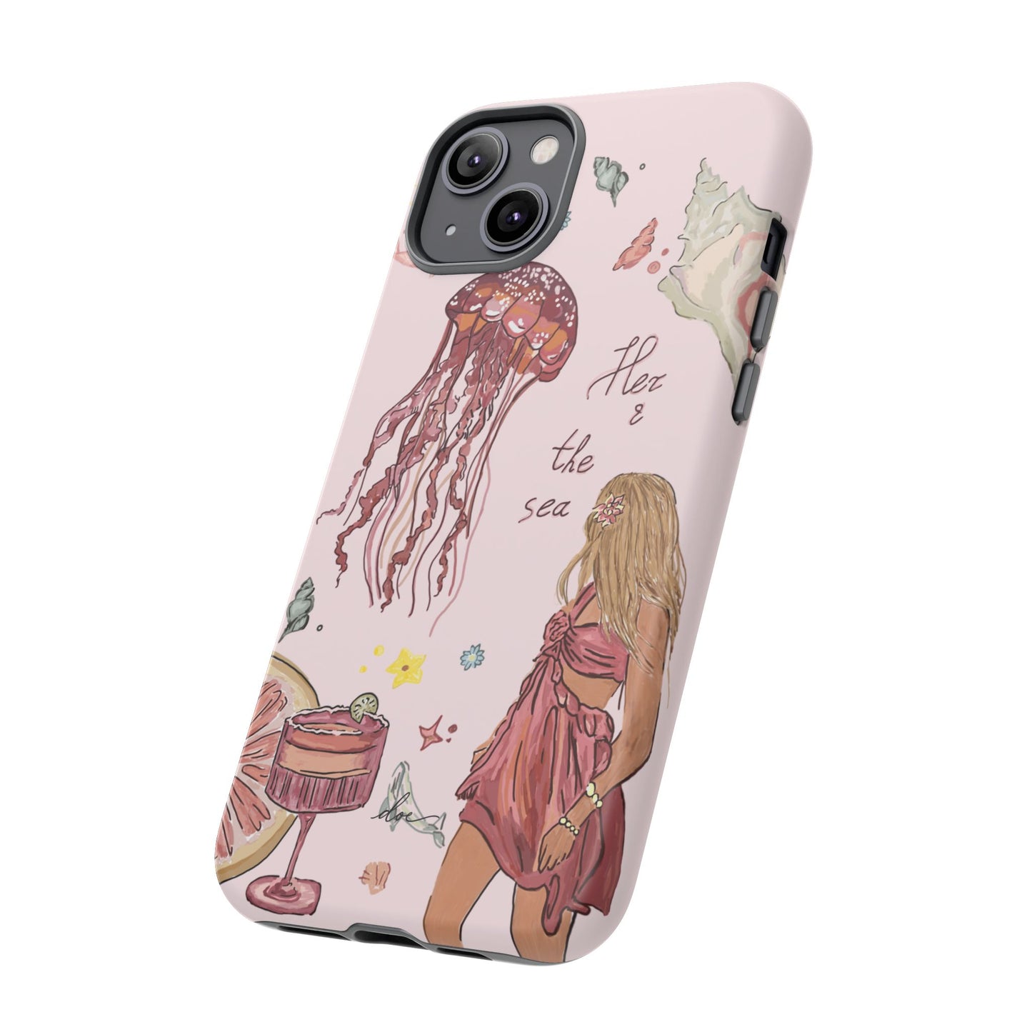 Her & The Sea iPhone Case