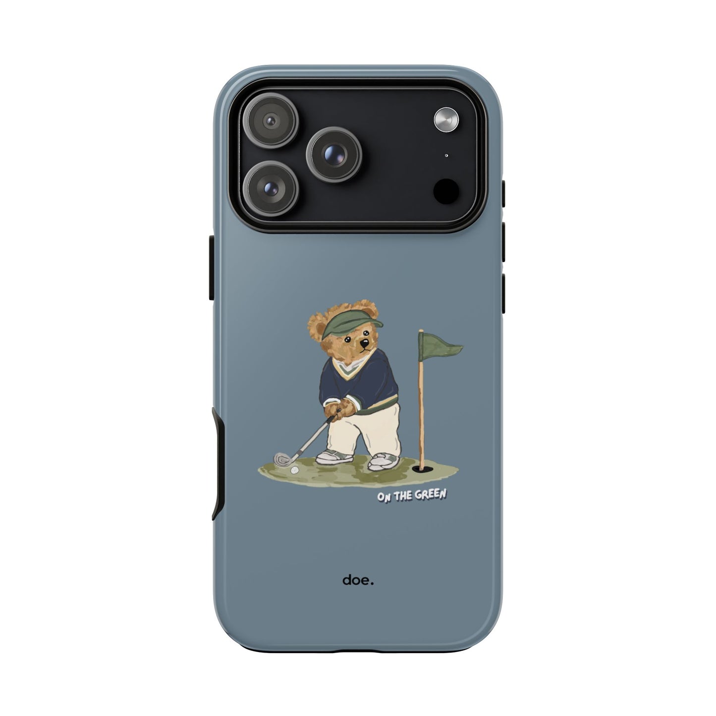 Bear Under Par iPhone Case