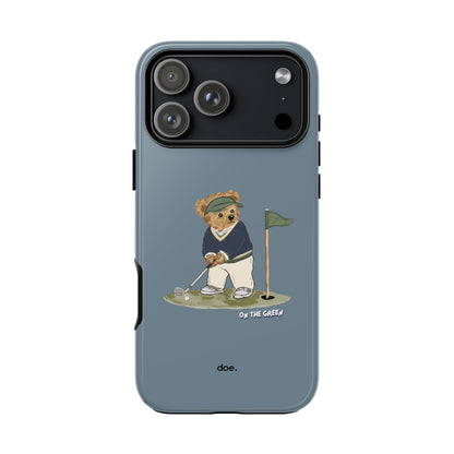 Bear Under Par iPhone Case