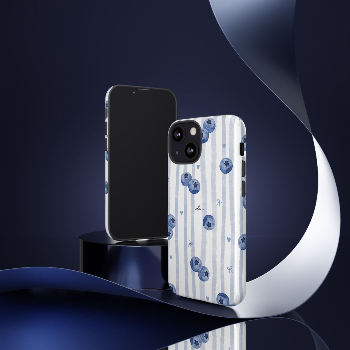 Blueberries iPhone Case