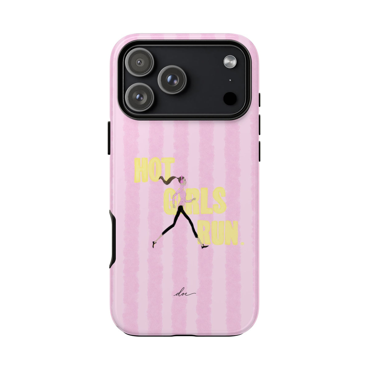 Hot Girls Run iPhone Case