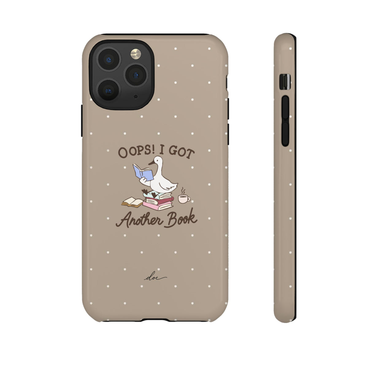 Oops Another Book! iPhone Case