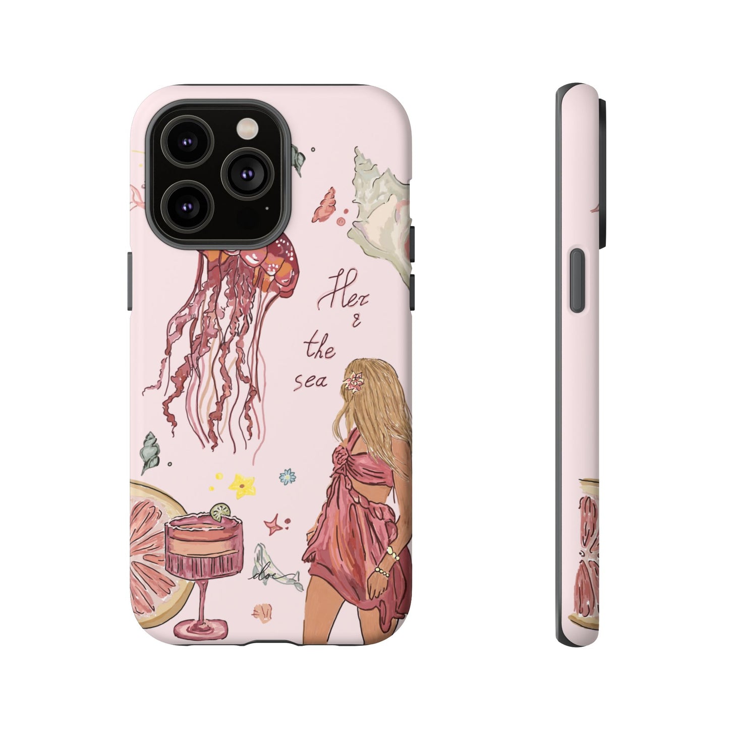 Her & The Sea iPhone Case