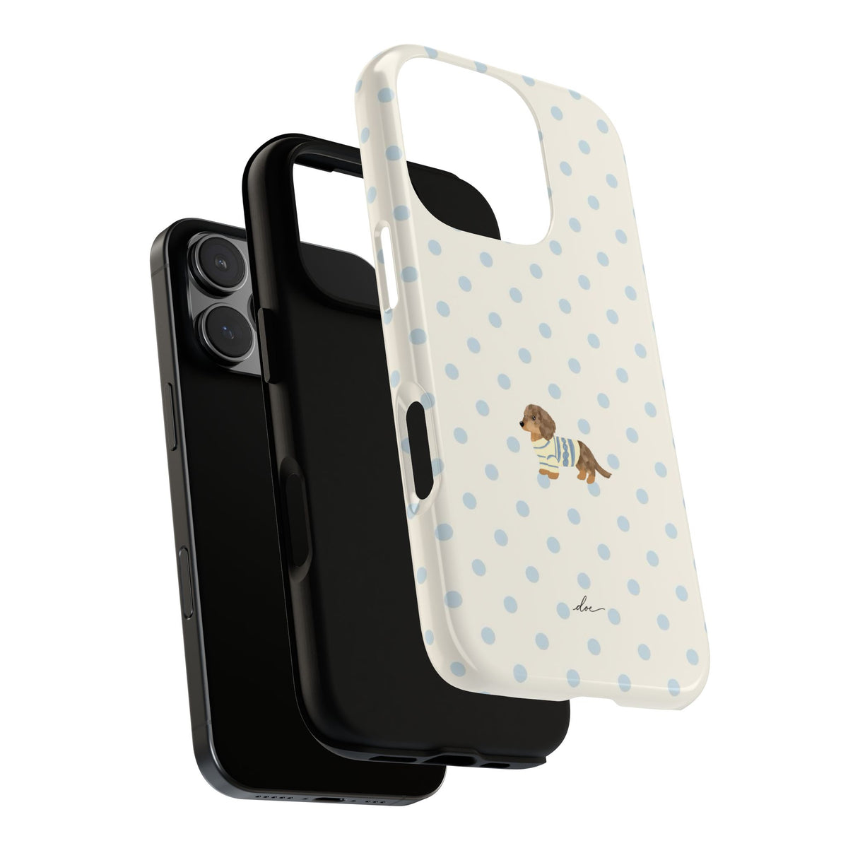Sweater Dachshund iPhone Case