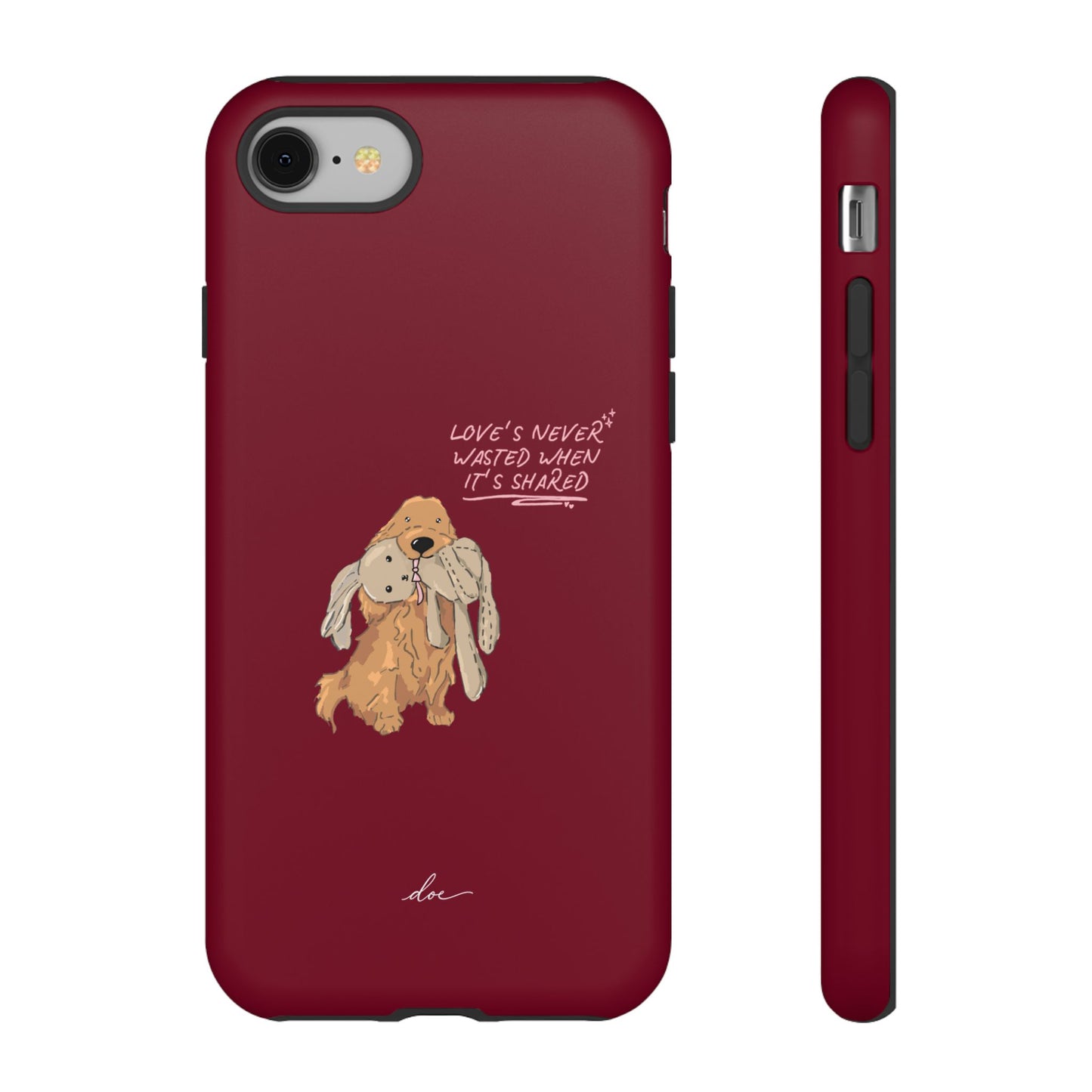 Loves Never Wasted iPhone Case