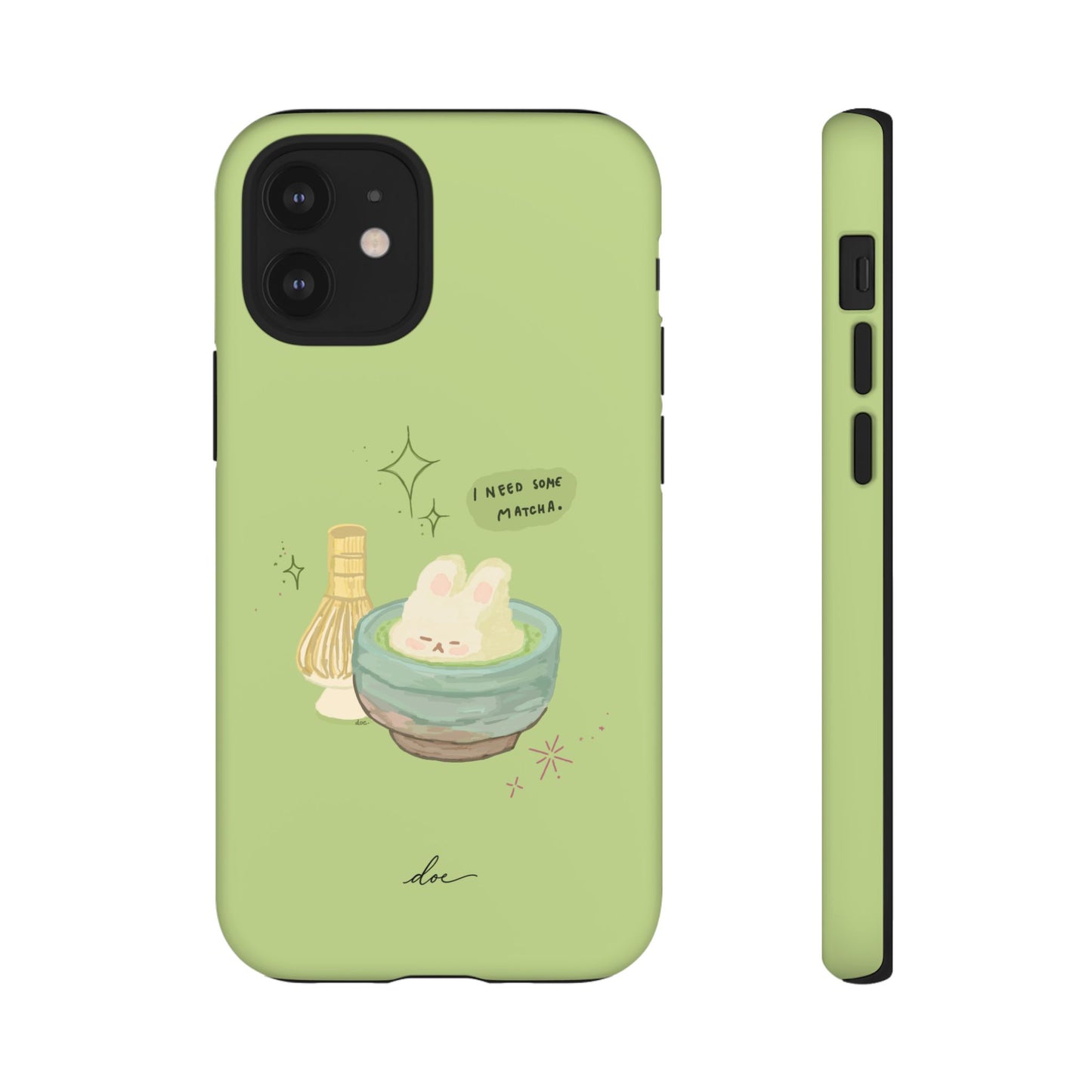 I Need Matcha! iPhone Case
