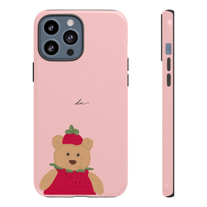 Strawberry Bear iPhone Case
