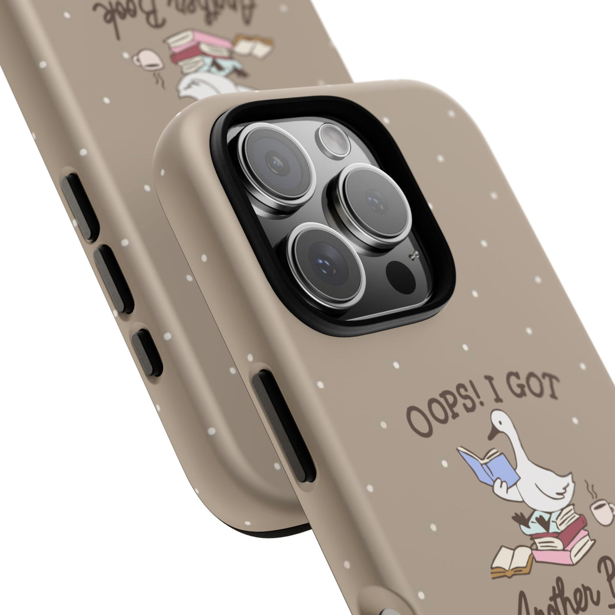 Oops Another Book! iPhone Case
