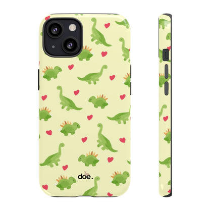 Dino Doodles iPhone Case