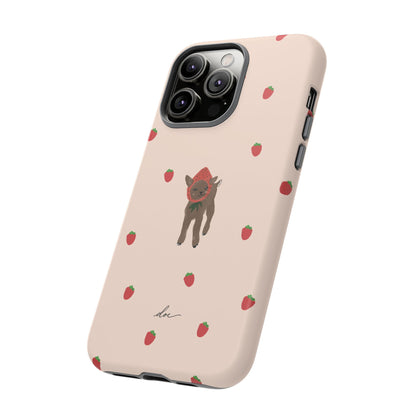 Strawberry Fawn iPhone Case