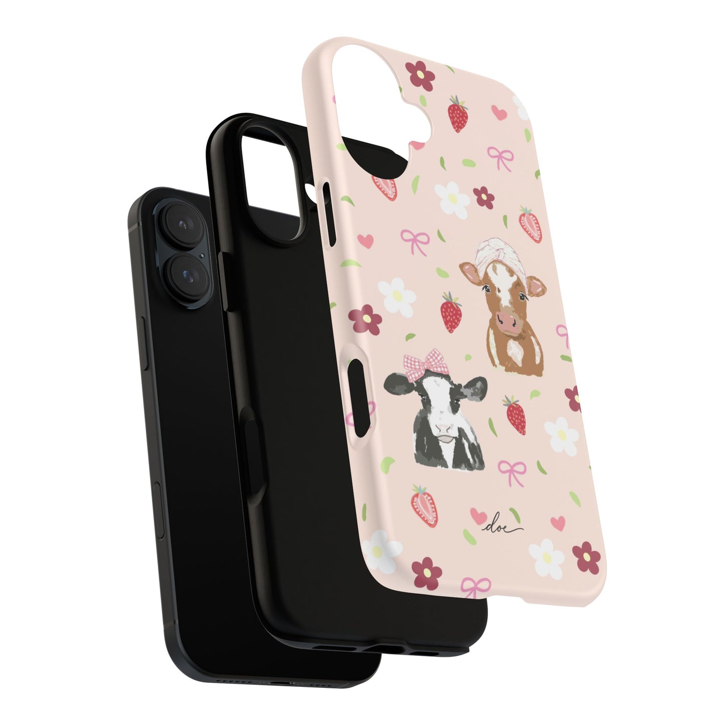 Cowy Chaos iPhone Case