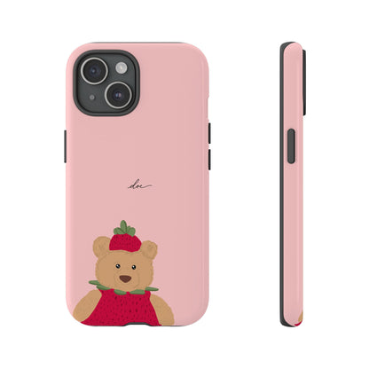 Strawberry Bear iPhone Case